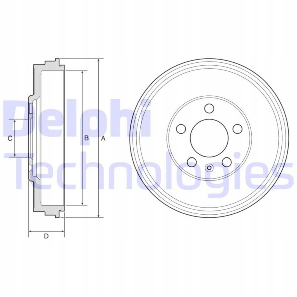 фото №3, Барабан задня seat toledo iv skoda rapid 12-19