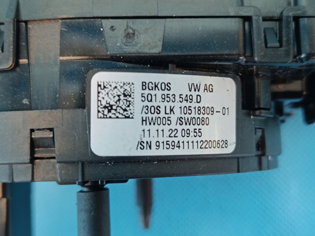 фото №12, Skoda octavia iv 1,5 tsi 23r перемикач комбінований перемикачі стрічка 5q1953513k