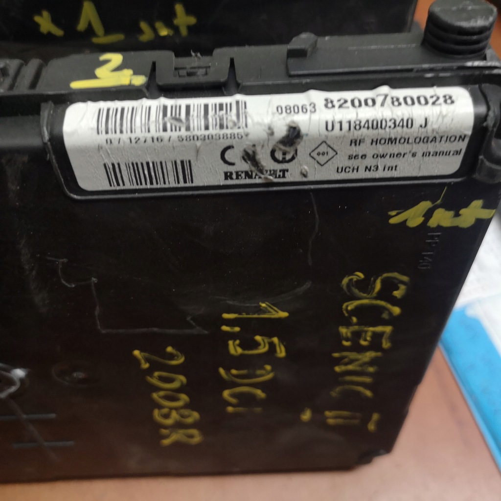 фото №5, Модуль bsi renault megane ii megane iii scenic ii