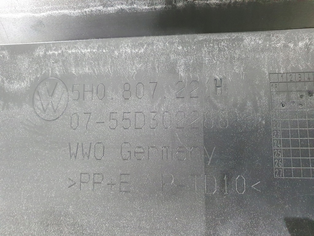 фото №11, Vw golf 8 viii 5h0 19- бампер перед передний