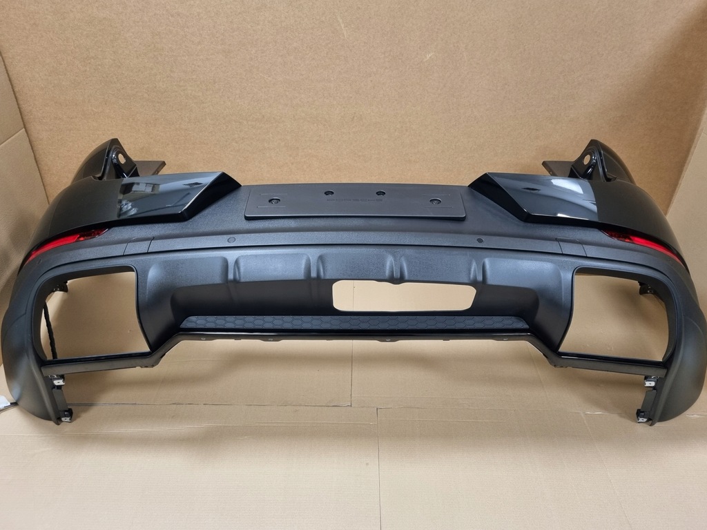 фото №6, Porsche cayenne coupe 9y lift 24r бампер задняя задний kompletny ly9t y9t