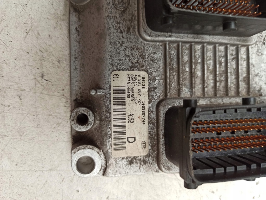 фото №9, Alfa romeo 147 блок управления бортовой компьютер 0261207727