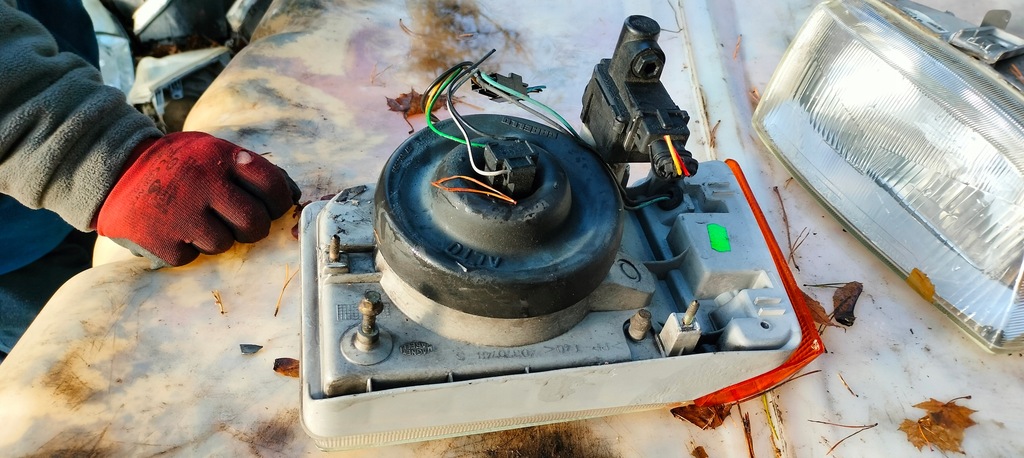 фото №6, Fiat panda i лампа фара левый правый перед+ поворотник