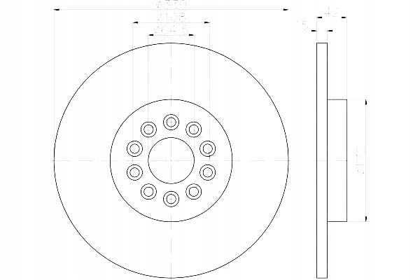 фото №1, Hella pagid гальмівні диски гальмівні 2szt jaguar s-type r