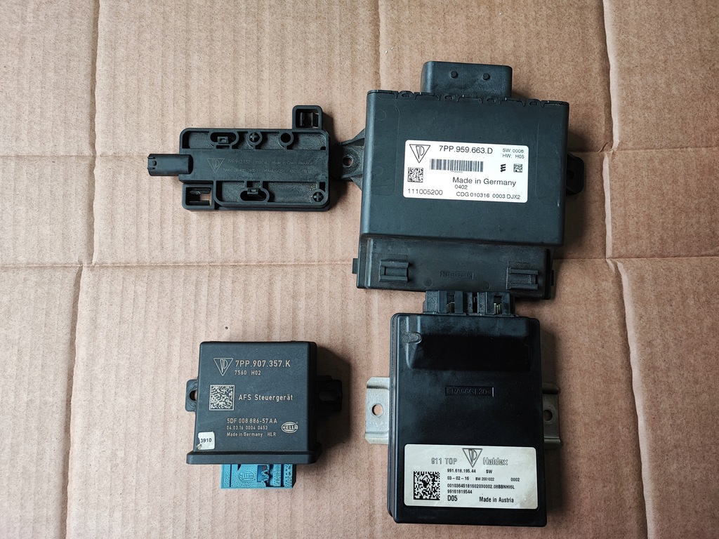 фото №1, Porsche 911 4s 2016r модуль блок управления