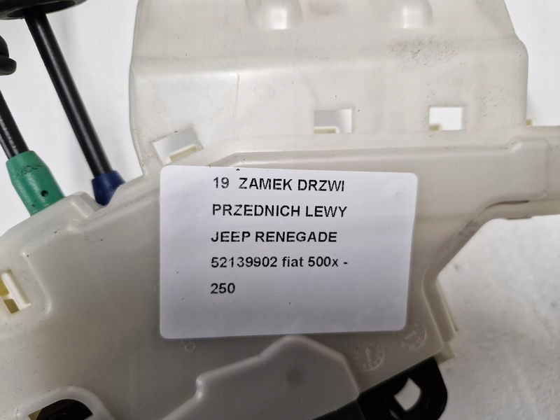 фото №7, Fiat 500x 500 x jeep renegade замок дверь левый перед передний 52139902