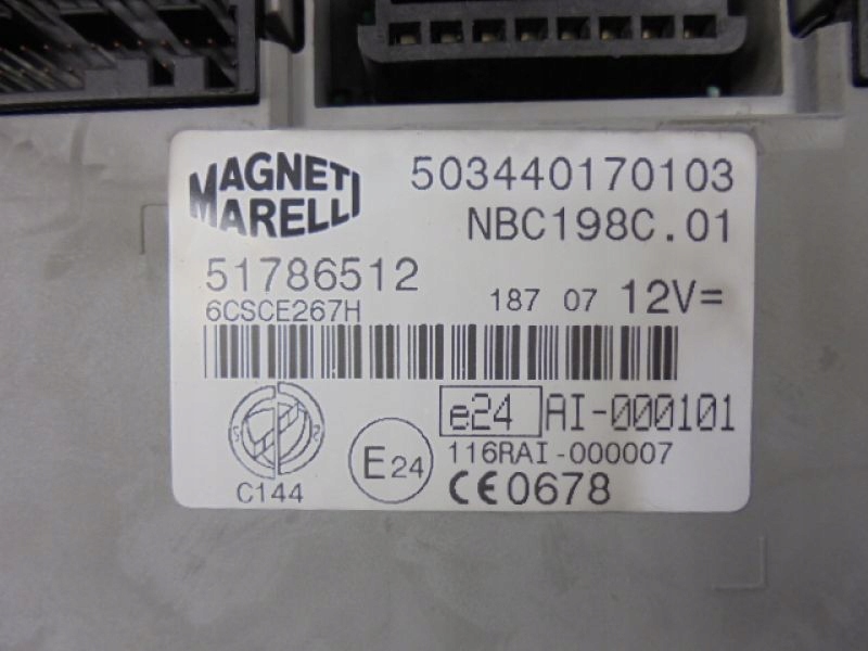 фото №8, Fiat bravo ii 198 модуль блок управления 51786512