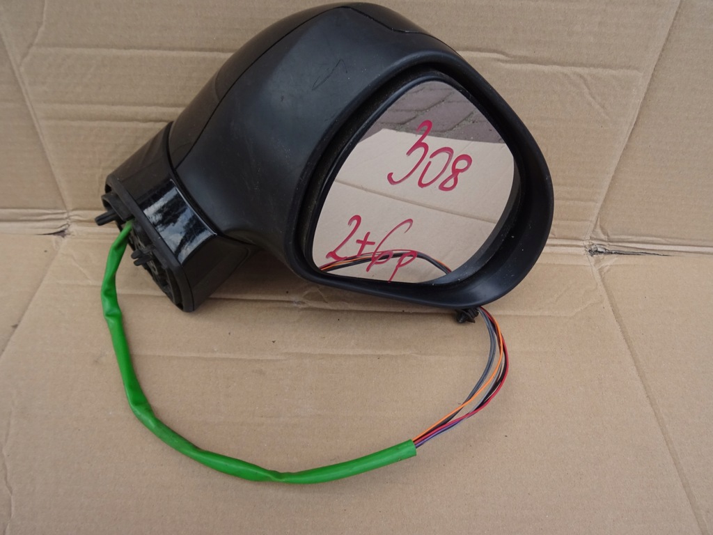 фото №1, Peugeot 308 дзеркало праве 2+6