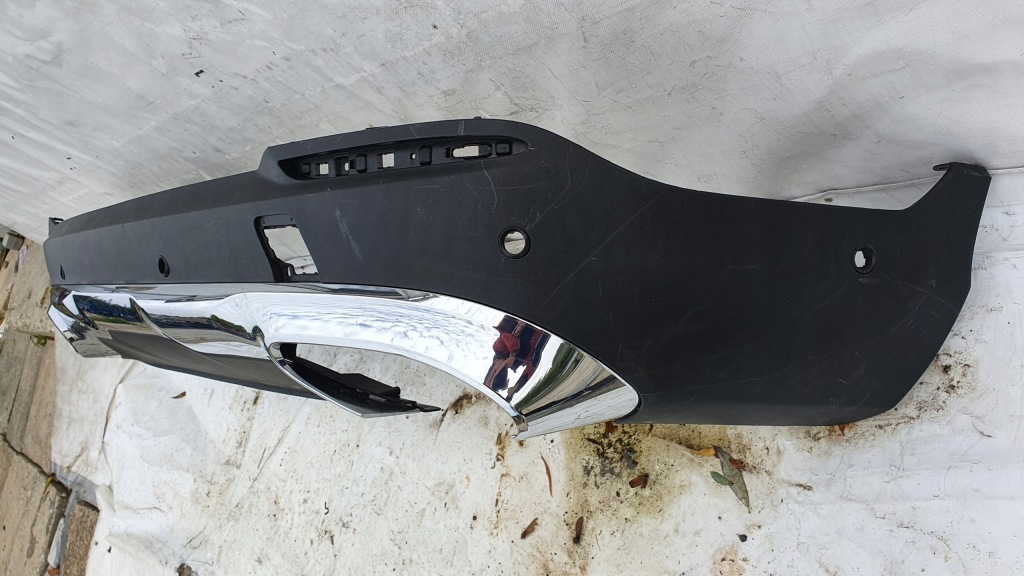 фото №5, Merceds glc x253 бампер задня хром оригінал