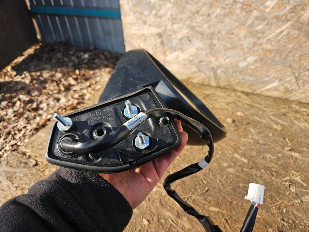 Купить Toyota highlander iv зеркало правое  14 контактов