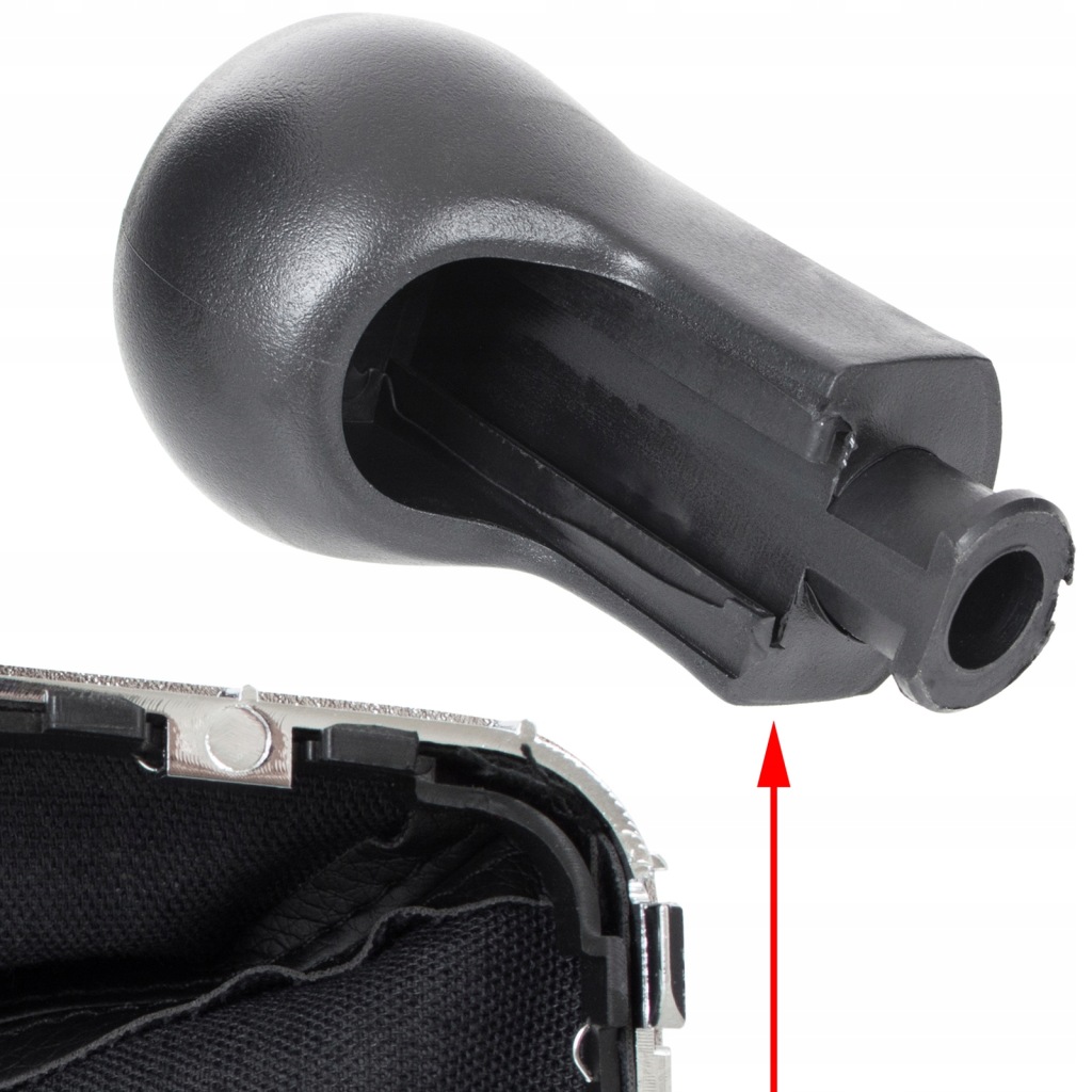 Ручка переключения передач 1 чехол с рамка к opel zafira b 2005- 6b Киев