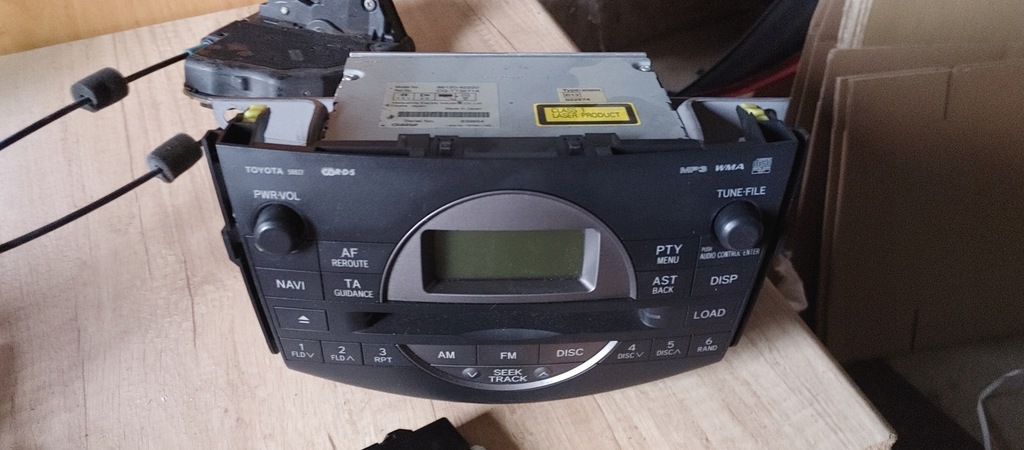 фото №13, Радіопрогравач toyota rav4 58827 86120-42220