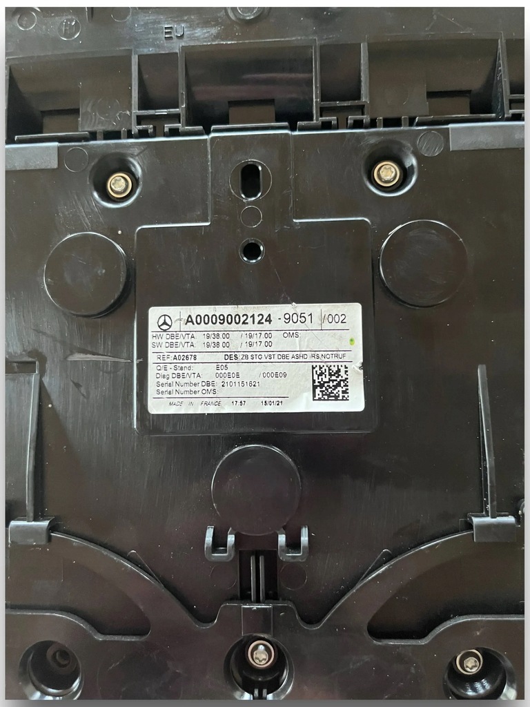 фото №6, Mercedes w247 лампа потолочный a0009002124 #330 $j