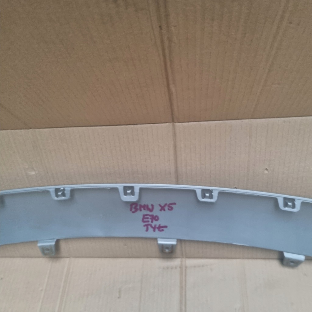 фото №8, Bmw x5 e70 e 70 накладка накладка спойлер бампера задняя 7222729