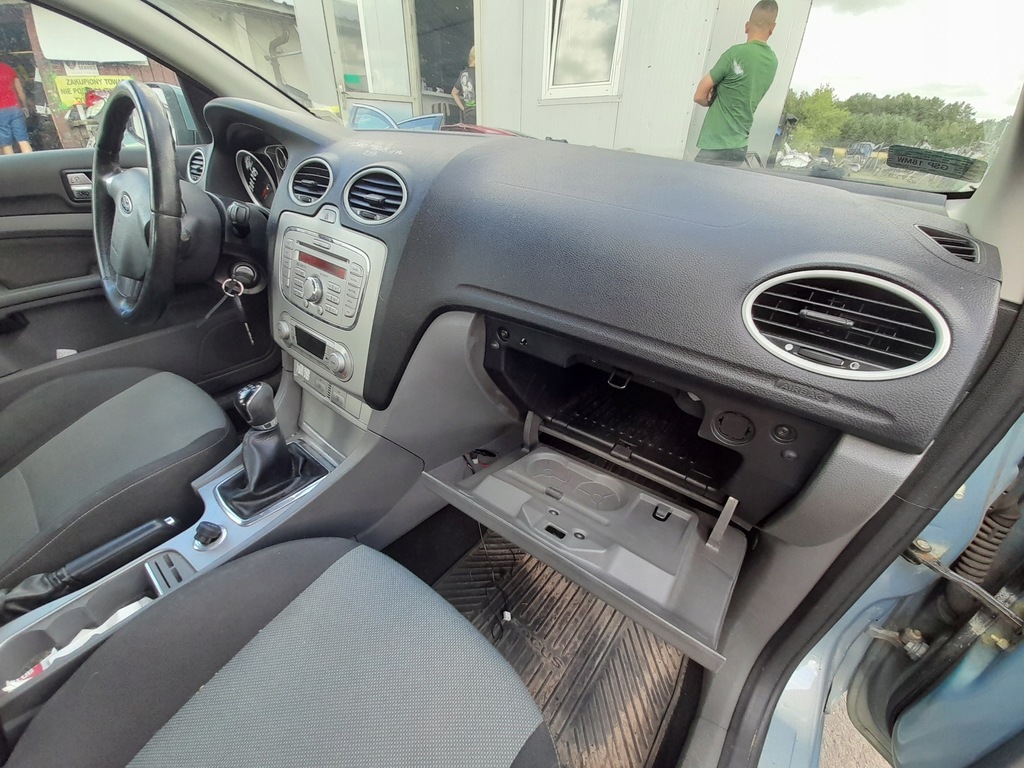 фото №13, Ford focus ii mk2 lift pulpit панель приладів приладова консоль