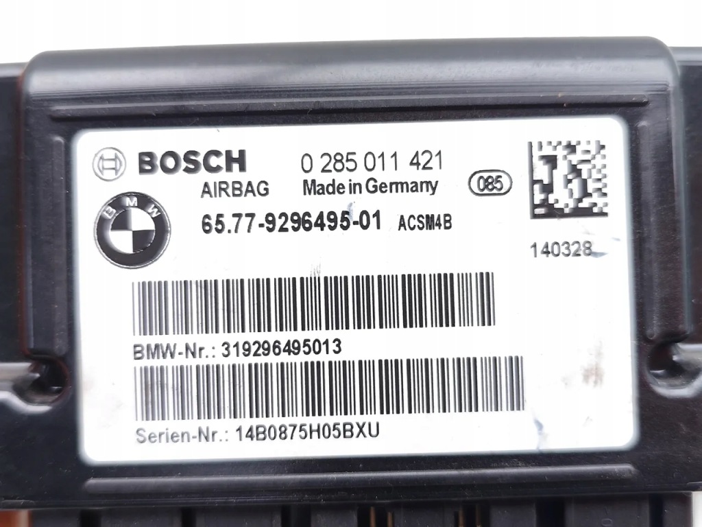 фото №7, Bmw 3 series блок керування / модуль подушка безпеки 320d дизель 135kw 184 hp 9296495