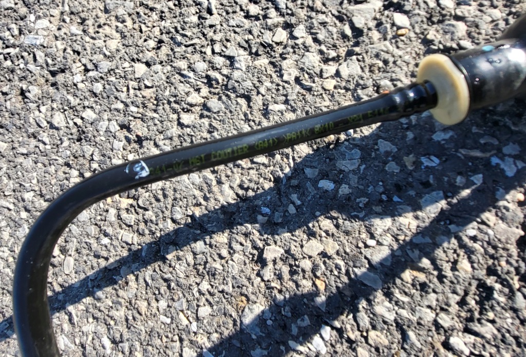 фото №8, Шланг топливный пабтрубок  трубки renault laguna iii 2.0 dci оригинальный номер eu