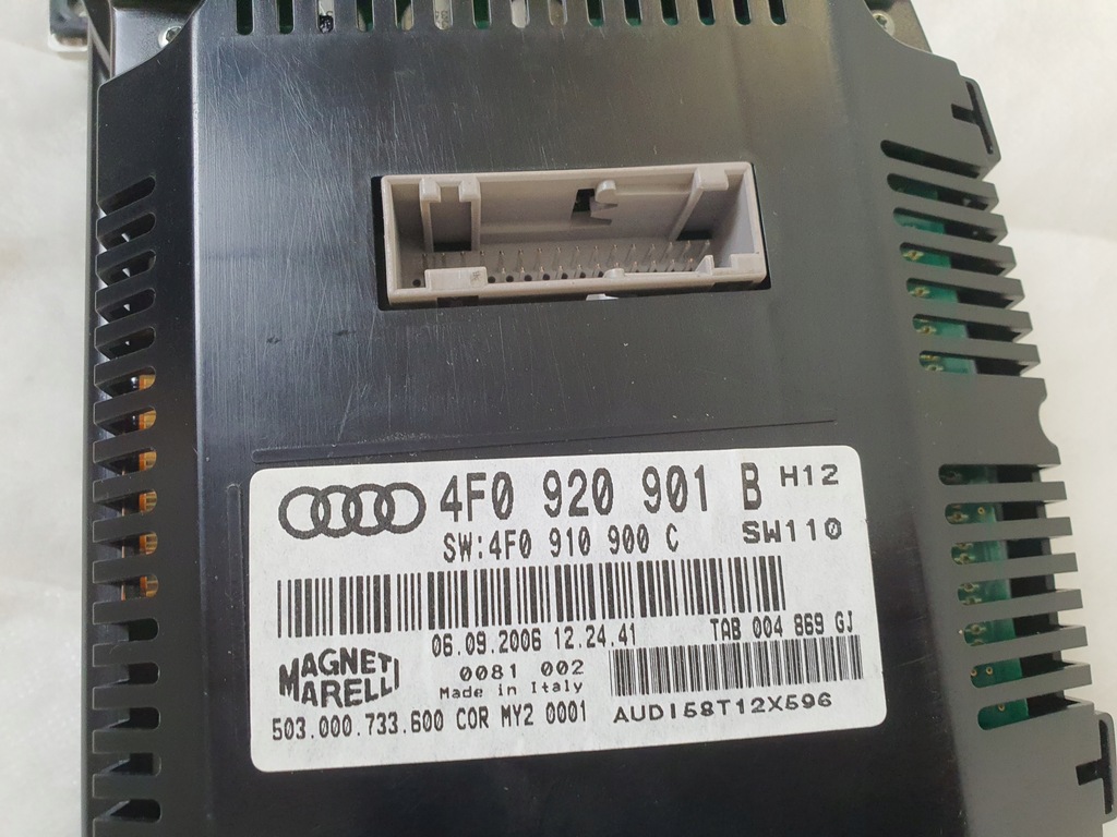 фото №6, Лічильник приладова панель прилади audi a6 c6 4f0920901b
