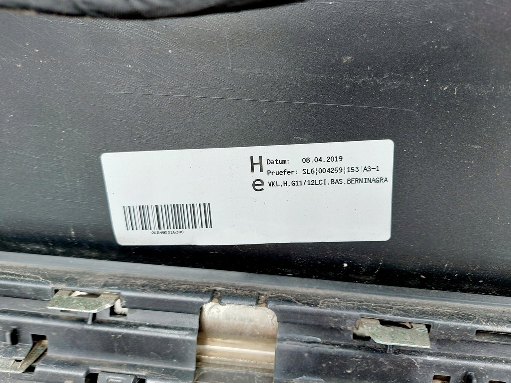 фото №14, Bmw 7 g11 19r. бампер задняя цвет c3e