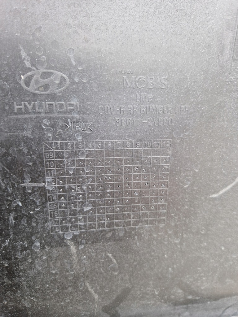 фото №8, Hyundai ix35 бампер задня