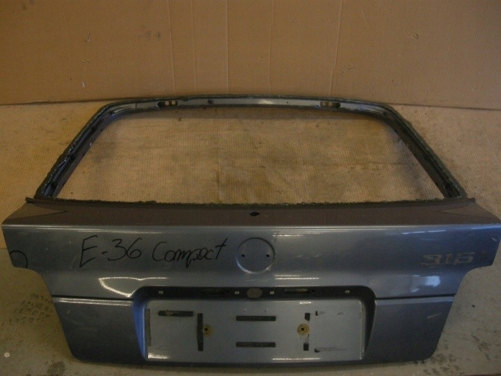 фото №1, Bmw 3 e36 compact крышка багажника задняя