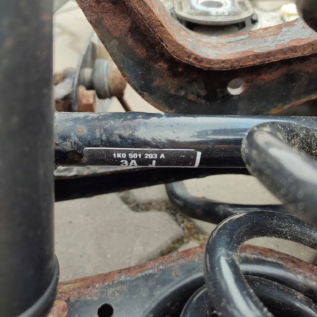 фото №8, Audi a3 8p 3.2 v6 250km подвеска задняя полный