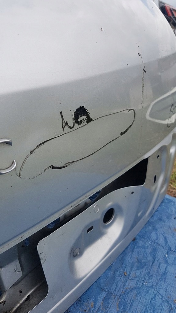 фото №8, Кришка багажника багажника renault scenic ii