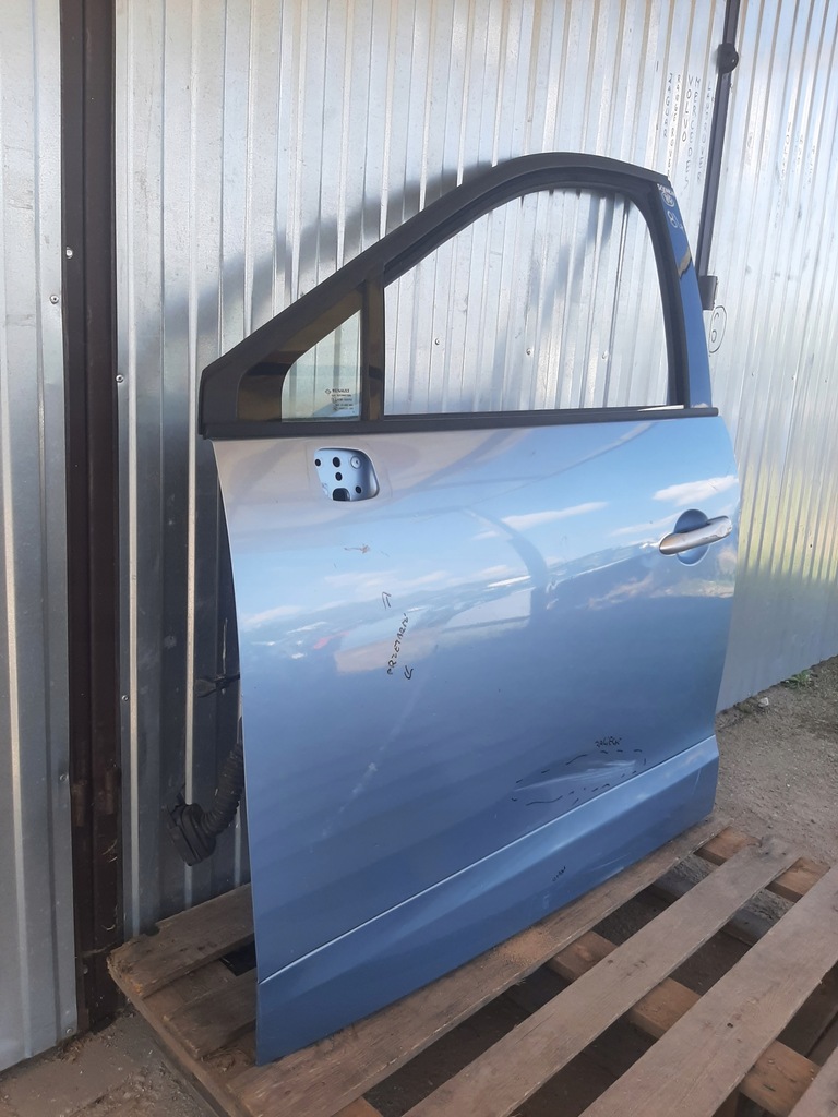 фото №3, Дверь левая перед renault grand scenic iii цвет terpa lata 2008-2012