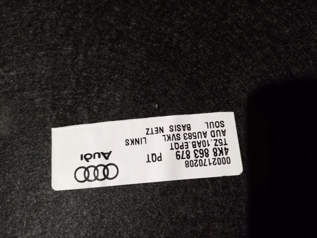 Audi a7 4k обшивка багажника правый левый 4k8863979 pqt Цена