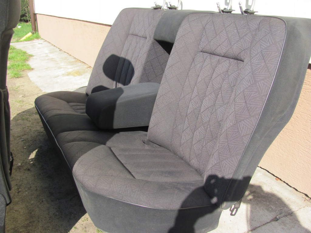 фото №5, Mercedes w124 сидіння передні + заднє сидіння чорні