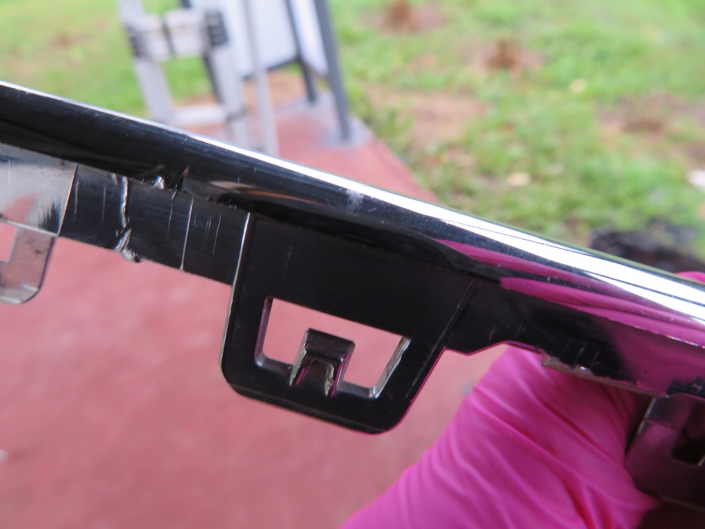 фото №10, Хром бампера перед mercedes eqa w243 a2438858101