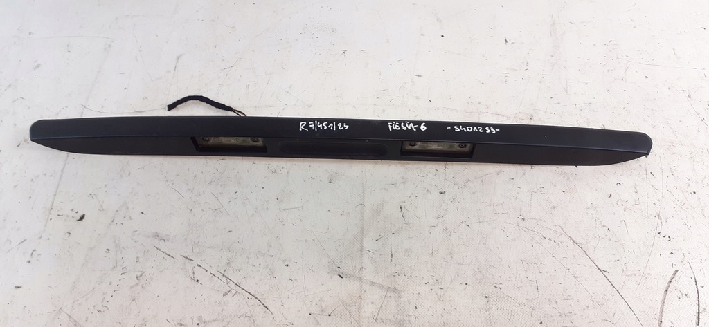 фото №1, Накладка подсветка регистрационного ford fiesta mk6