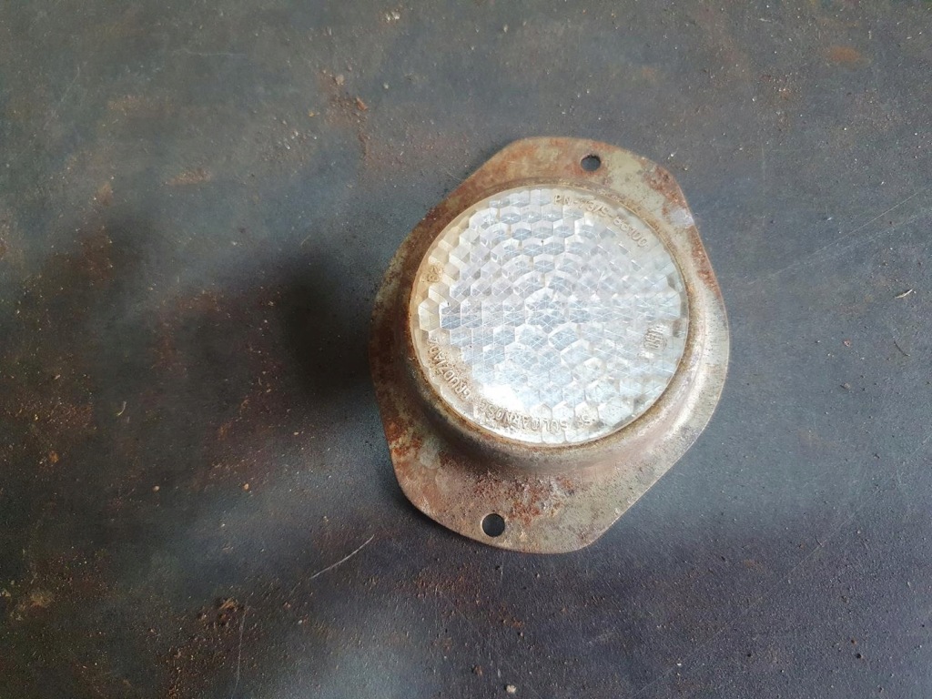 фото №8, Отражатель белый żuk nysa warszawa сирена fiat ursus прицеп prl металлический