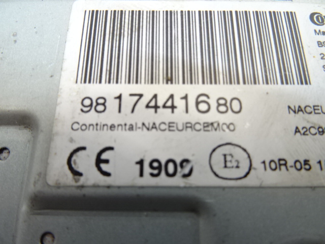 фото №12, Citroen jumpy peugeot expert iii радио навигация экран 9817441680