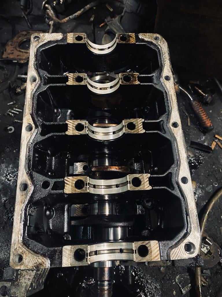 фото №7, Wał колінчастий блок двигуна kpl fiat linea 1.4 t- jet fiat bravo