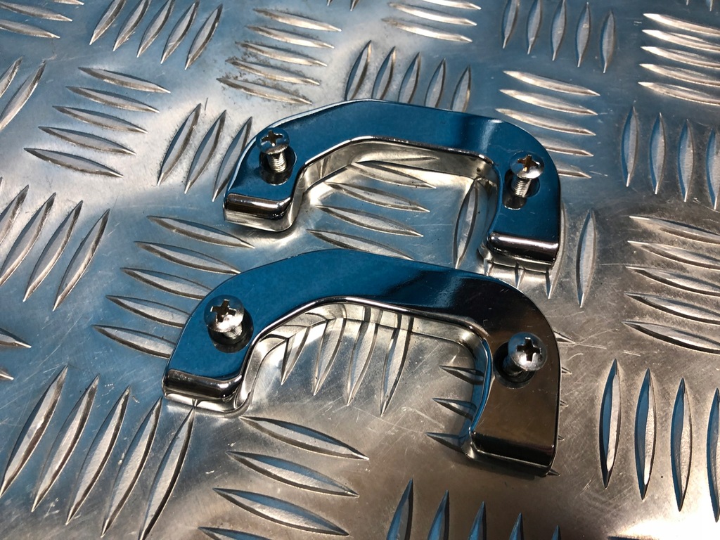 фото №1, Mercedes w116 защита замка дверь хром заглушка