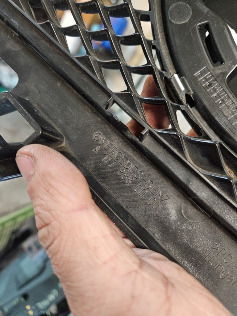 фото №6, Mercedes w177 решётка радиатора решётка радиатора бампера перед