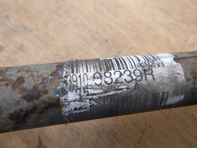 фото №3, Приводной вал правая 391008239r renault clio iv 1.5 dci