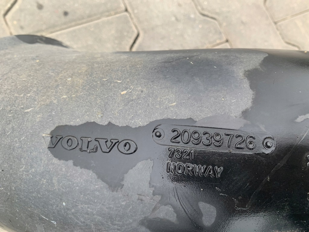 фото №3, Повітрозабірник труба з'єднувач фільтра повітря volvo fm