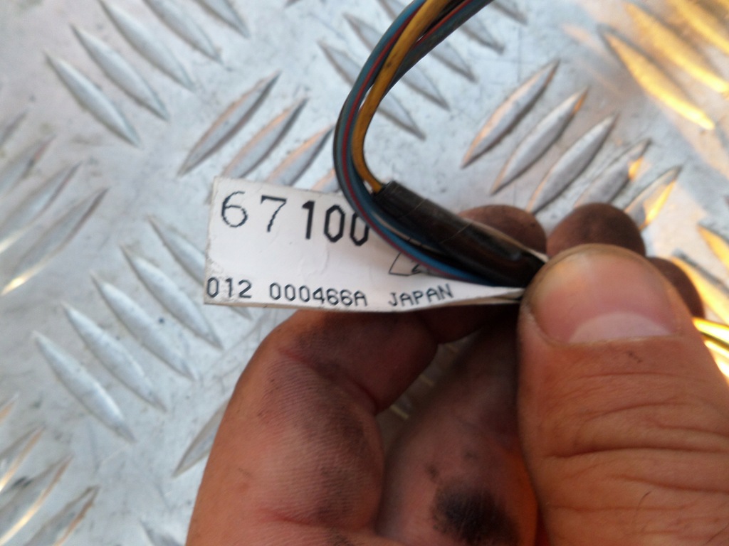 фото №8, Mazda 6 i gg 02-07 жгут электропроводка крышки задняя