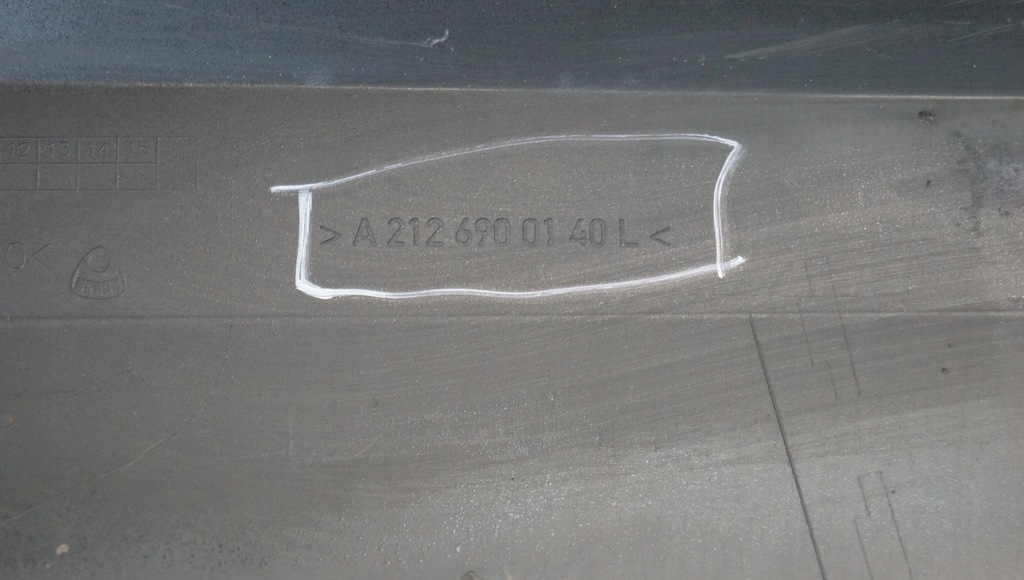 фото №15, Поріг молдинг поріг ліва mercedes e w212 sedan a2126900140 c497