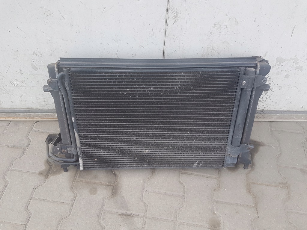 фото №1, Seat leon 2 ii 04-09r 1.6 8v радіатор вентилятори