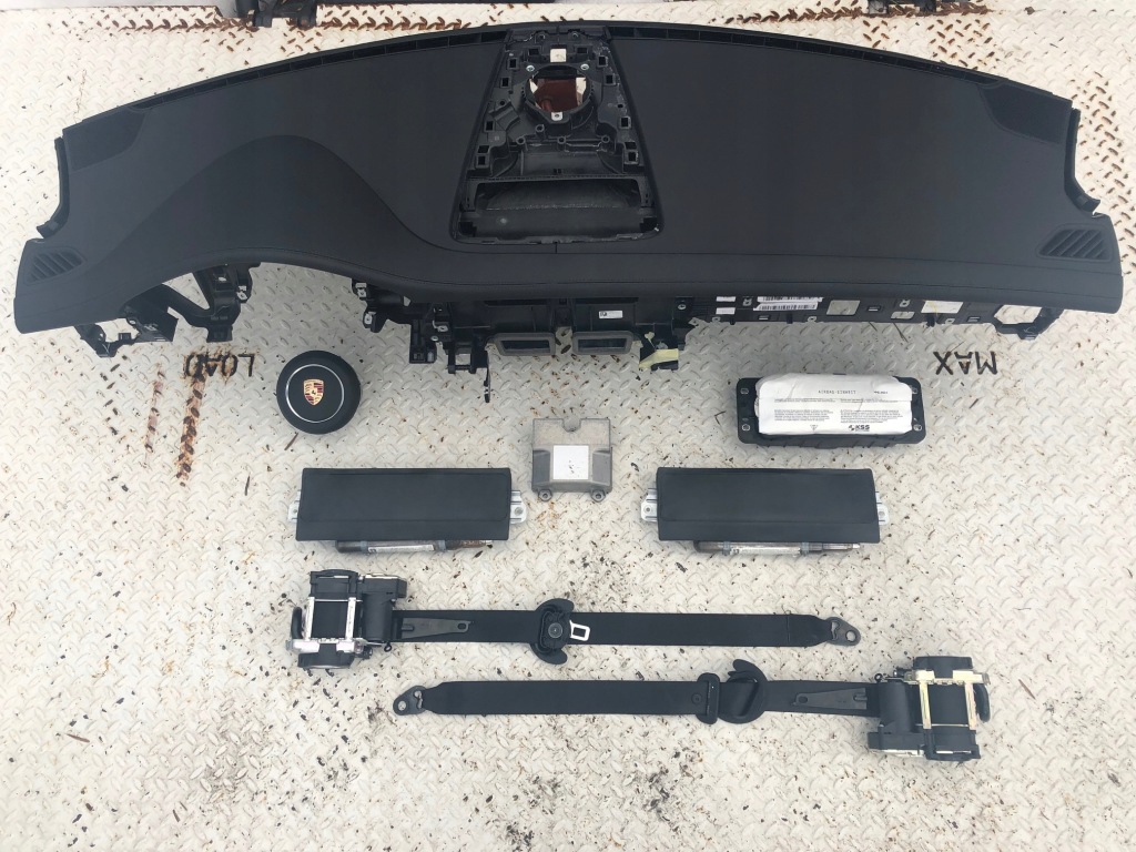 фото №1, Porsche panamera 971 панель приладів панель приладів консоль подушки безпеки