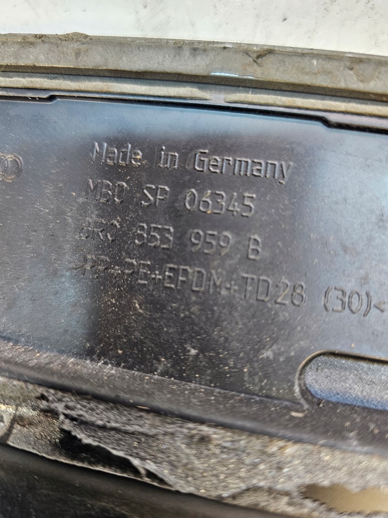 фото №10, Молдинг дверь нижняя левый перед audi q5 8r ly7g 8r0853959b