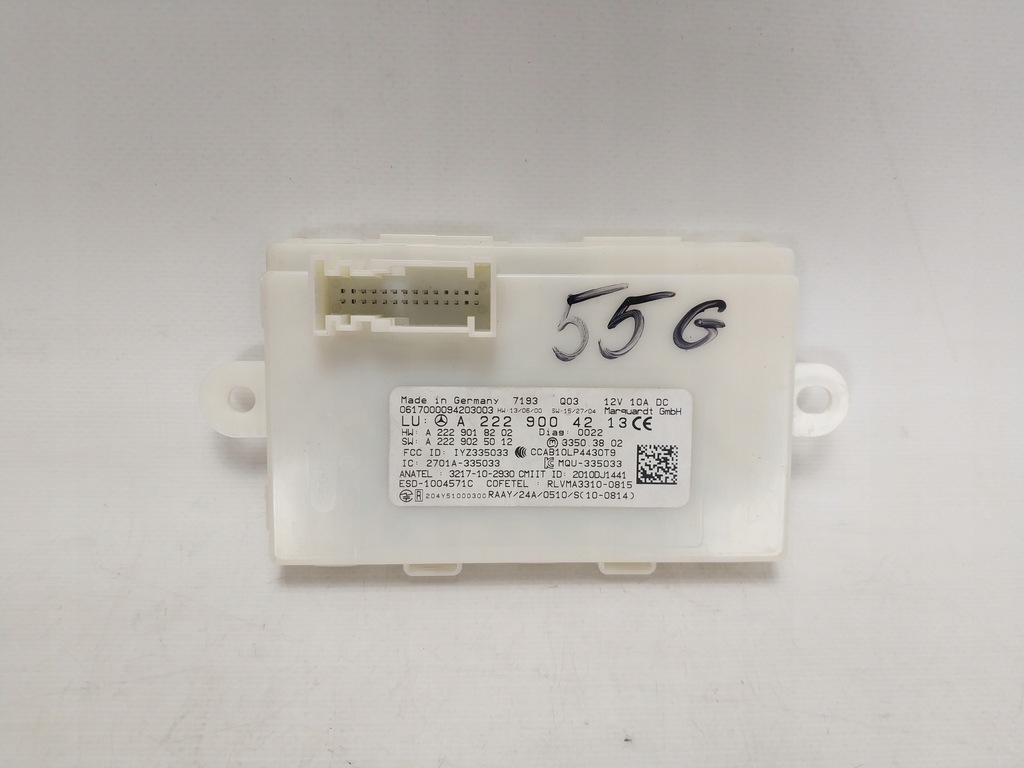 фото №1, Модуль блок управления a2229004213 mercedes glc a253 2,2