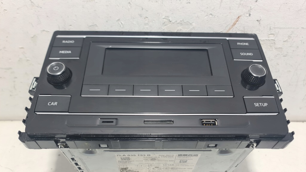 фото №4, Радіопрогравач радіо vw transporter t5 t6 7la035153b