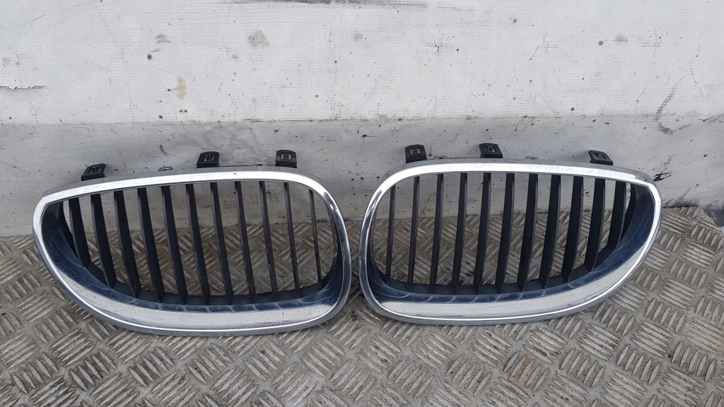 фото №13, Bmw 5 e61 e60 решітка радіатора решітка радіатора бампера ліва права