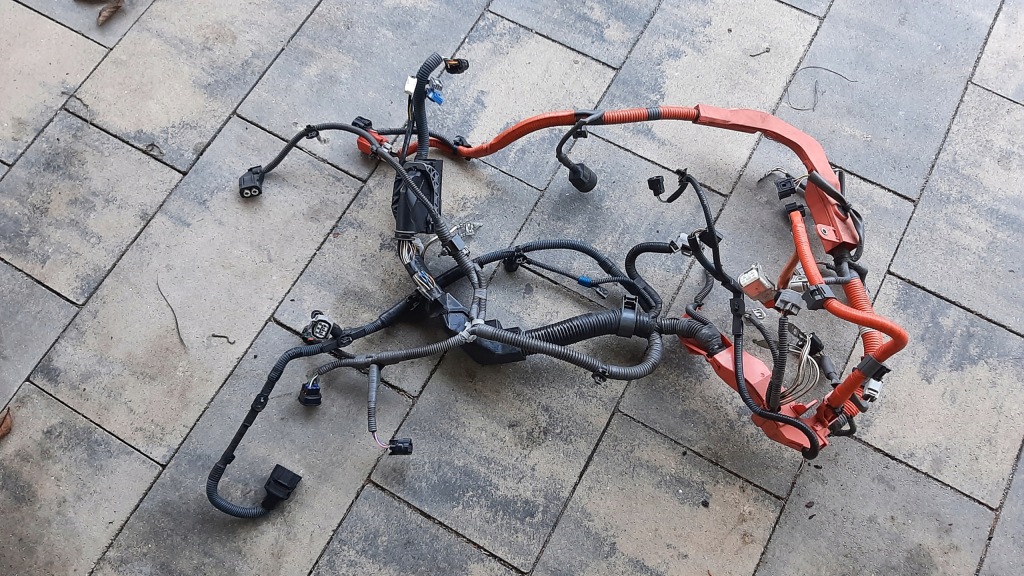 фото №1, Rav4 iv гибрид жгут двигателя