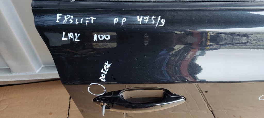 фото №6, Bmw x3 e83 lift двері правий перед black sapphire