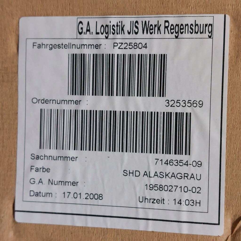 фото №13, Bmw 1 e87 5d стеля підкрилок стеля alaskagrau сіра 7146354-09